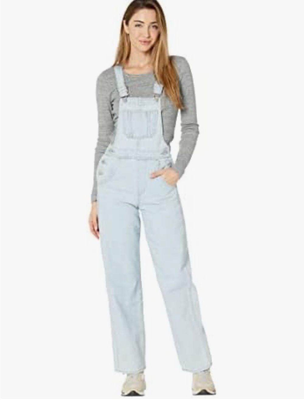 Levi’s Utility Loose Overalls Women’s Small Light Wash Wide Leg Denim Streetwear
